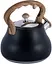 Чайник Whistling Kettle Black 2.7л зі свистком Kamille Ø16.5х23 см kuh0011096 - мініатюра 3