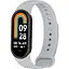 Ремешок для фитнес-браслета Lemfo для Xiaomi Mi Band 8 и 9 серый - миниатюра 1
