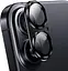 Захисне скло DK для Apple iPhone 16 Plus на камеру CD Metal Armor 021404 black 2 шт. - мініатюра 3
