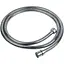 Шланг для ручного душа Aquatica 1/2" SS растяжной хромированный с подшипником 150-210 см (9792020) - миниатюра 1