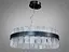 Захоплююча кришталева світлодіодна срібна люстра підвіс, 140Вт - мініатюра 3