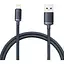 Кабель Baseus Crystal Shine Series Fast Charging Data Cable USB to iP 2.4A 1.2 м Чорний - мініатюра 1