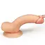 Фалоімітатор LoveToy The Ultra Soft Dude Flesh 18 см тілесний - мініатюра 12