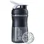 Шейкер спортивний BlenderBottle SportMixer Flip 20oz/590 мл Black/White (SM 20oz Black/White) - мініатюра 1