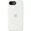 Чехол Silicone Case with MagSafe для Apple iPhone 16e White AAA [138726] - миниатюра 2
