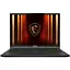 MSI Ноутбук Stealth A16 AI+ A3XWJG-084XUAC 16" QHD+ 240Hz OLED, Ryzen AI 9 HX 370_12C_24T, 32GB, F1TB, NVD5090-24, DOS, чорний - мініатюра 1