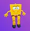 3D Спанч Боб, 11 см, рухливий - мініатюра 2