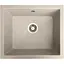 Гранітна кухонна мийка Romzha Mira U-540 Gri (802) під стільницю - мініатюра 1