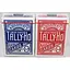Карти гральні United States Playing Card Company Tally-Ho Fan Back Standard Index (red blue) (PC_THFB) - мініатюра 1