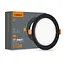 LED світильник Back вбудований круглий VIDEX 6W 5000K Black - мініатюра 1