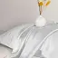 Наволочка MirSon Satin Light Pro 10-001 Snow White 50х50 см (2200010169164) - мініатюра 4