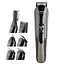 Машинка для стрижки Бритва Тример Kemei KM-600 11 в 1 Стайлер з підставкою - мініатюра 3