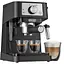 Рожкова кавоварка еспресо DeLonghi EC 260.BK - мініатюра 2