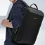 Рюкзак міський офісний розширюваний Tigernu T-B9152 12-19л для ноутбука 15.6" Black (17043) - мініатюра 7