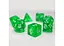 Набір кубиків Transparent 7 Dice Set - Green , 7 шт. (g7dtran05) - мініатюра 2