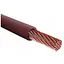 Кабель електричний Мега-Люкс ГОСТ ПВ-3-1.5 ізоляція не підтримує горіння коричневий 100 м - мініатюра 1