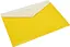 Папка-конверт А4 конверт на кнопці O35206 Optima, 2 відділи (4044572552064) Жовтий - мініатюра 1