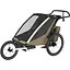 Дитяча коляска Thule Chariot Cross 2 Double (Faded Khaki) (TH 10201037) - мініатюра 2