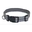 Нашийник для собак Zoo-hunt Неон капроновий світловідбиваючий ок 2,0 см 28-42 см сірий - мініатюра 1