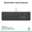 Клавіатура Logitech Signature Slim K620 for Business USB-C UA Graphite (920-013333) - мініатюра 9