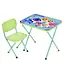 Дитячий столик складаний зі стільчиком M 5960-5 зелений - мініатюра 1