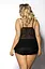 Комплект білизни Anais Fendia 3XL/4XL чорний - мініатюра 2