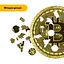 Пазл деревяний Біткоїн Bitcoin, А3, Деревяна коробка 200 елементів - мініатюра 3