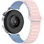 Ремінець DK CDK для Samsung Watch5 (R910 / R915) 44mm 20mm Silicone Shaped Magnetic (018822) (pink / lilac) - мініатюра 2