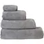 Полотенце МВМ My Home Прикосновение 90x150 см серое (BT-13 XL GRAY) - миниатюра 9