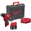 Шуруповерт-дрель аккумуляторный Milwaukee M12 BLDDRC-202C 12В 2х2 А/ч 40 Нм 0-550-1700 об/мин ЗП C12C кейс 1.2 кг - мініатюра 1