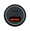 Автомобильное зарядное устройство XON UniLink Type-C 38W (Type-C PD20 + QC3.0) Black (CU1A1C38WB 3456) - миниатюра 2