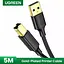 Кабель для принтера Ugreen US135 Usb A Usb B 5 м (Print Cable) - мініатюра 6