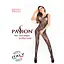 Бодістокінг Passion BS020 комбінезон фантазійний візерунок S/M/L black - мініатюра 5