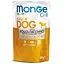 Вологий корм Monge Dog Grill Puppy & Junior для цуценят, запечені шматочки в соусі, курка з індичкою, 100 г - мініатюра 1