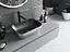 Умывальник Mexen Rita silver black matt накладной MEX-21084574, Хром - миниатюра 2