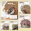 Зошити учнівські 24 аркуша клітинка Люкс ТЕ11322 ЗВІРІ, 20 шт. в упаковці - мініатюра 1