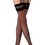 Классические чулки под пояс Passion с двойной резинкой ST002 1/2 nero - миниатюра 2