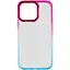 Чехол Epik TPU+PC Fresh sip series для Apple iPhone 13 Pro 6.1 Бирюзовый/Розовый - миниатюра 2