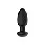 Анальная пробка Nexus Tornado Butt Plug Medium 10.9 см (черный) - миниатюра 1