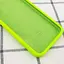 Чехол Silicone Case Square Full Camera Protective AA для Apple iPhone 7 plus/8 plus 5.5 Салатовый/Neon green - миниатюра 3