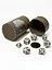 Настільна гра Планета Ігор Чаша для кубиків D20 (коричнева) (Dice cup D20 brown) (pi-dc005) - мініатюра 7