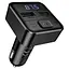 АЗП FM модулятор Borofone BC63 Selecto QC3.0 (2USB-A) Black - мініатюра 2