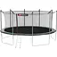 Батут Hop-Sport 16ft (488см) чорно-зелений з внутрішньою сіткою - мініатюра 1