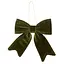 Украшение декоративное Yes! Fun Бант 12x13.5 см темно-зеленое (975087) - миниатюра 1