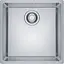 Кухонна мийка Franke Maris MRX 210-40/127.0598.745/нержав.сталь полірована/квадратна/440х440х180/врівень зі стільницею SlimTop - мініатюра 1