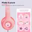 Навушники Trust Nouna Headphones mini-jack Mic рожеві - мініатюра 6