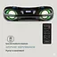 Бумбокс Auna Spacewoofer DAB Boombox CD (10036341) - мініатюра 2