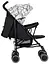 Коляска для ребенка прогулочная FreeON Simple, black - white [CD] - миниатюра 2