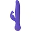 Вібратор-кролик Touch by Swan Trio Purple сенсорне керування ротація діаметр 3.8 см - мініатюра 1