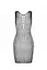 Бодистокинг Passion BS097 white - миниатюра 4